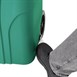 Poubelle à roulettes  avec pédale Jantex 120L verte