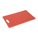 Planche à découper antidérapante professionnelle Hygiplas rouge 458x306mm