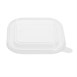 Couvercles PET pour barquettes carrées Fiesta Recyclable (lot de 300)