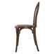 Chaises en résine style bois courbé Bolero Soho noyer (lot de 4)