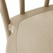 Chaises en résine style bois courbé Bolero Soho coloris naturel (lot de 4)
