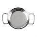 Plat en inox double poignée Olympia Table Presentation 125 mm