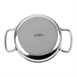 Plat en inox double poignée Olympia Table Presentation 125 mm