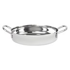 Plat en inox double poignée Olympia Table Presentation 150 mm