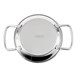 Mini plat à paëlla en inox Olympia Table Presentation 150mm