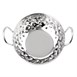 Plat Kadai martelé en inox double poignée Olympia Table Presentation 150 mm