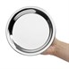 Plateau à addition rond en inox Olympia 150mm