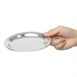 Plateau à addition rond en inox Olympia 150mm