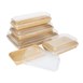 Couvercles en PET pour barquettes à sushi Fiesta Recyclable 