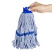 Tête serpillière à franges Jantex bande bleue 200g