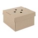 Boîtes burger carrées pliantes Fiesta Compostable (lot de 100)