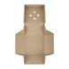Boîtes burger carrées pliantes Fiesta Compostable (lot de 100)