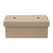 Boîtes burger rectangulaires pliantes Fiesta Compostable (lot de 100)