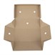 Boîtes burger rectangulaires pliantes Fiesta Compostable (lot de 100)