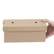 Boîtes burger rectangulaires pliantes Fiesta Compostable (lot de 100)