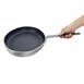 Poêle ovale en aluminium antiadhésif Vogue Teflon Platinum Plus 400mm