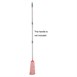 Tête serpillière à franges Kentucky Jantex rouge 450g