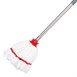 Tête serpillière en microfibre Jantex bande rouge 150g