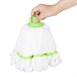 Tête serpillière en microfibre Jantex bande verte 150g