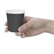 Gobelets boissons chaudes simple paroi Fiesta Compostable 177ml noirs (lot de 1000)