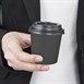 Gobelets boissons chaudes simple paroi Fiesta Compostable 177ml noirs (lot de 1000)