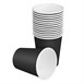 Gobelets boissons chaudes simple paroi Fiesta Compostable 177ml noirs (lot de 1000)
