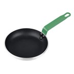 Poêle en aluminium antiadhésive Hygiplas Teflon Platinum Plus avec poignée verte 20cm