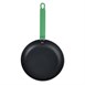 Poêle en aluminium antiadhésive Hygiplas Teflon Platinum Plus avec poignée verte 24cm