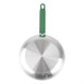 Poêle en aluminium antiadhésive Hygiplas Teflon Platinum Plus avec poignée verte 24cm