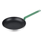 Poêle en aluminium antiadhésive Hygiplas Teflon Platinum Plus avec poignée verte 28cm