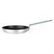 Poêle en aluminium antiadhésive Hygiplas Teflon Platinum Plus avec poignée verte 28cm