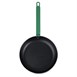 Poêle en aluminium antiadhésive Hygiplas Teflon Platinum Plus avec poignée verte 28cm