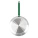 Poêle en aluminium antiadhésive Hygiplas Teflon Platinum Plus avec poignée verte 28cm