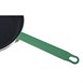 Poêle en aluminium antiadhésive Hygiplas Teflon Platinum Plus avec poignée verte 28cm
