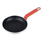 Poêle en aluminium antiadhésive Hygiplas Teflon Platinum Plus avec poignée rouge 20cm