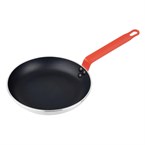 Poêle en aluminium antiadhésive Hygiplas Teflon Platinum Plus avec poignée rouge 24cm