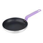 Poêle en aluminium antiadhésive Hygiplas Teflon Platinum Plus avec poignée violette 20cm