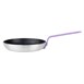 Poêle en aluminium antiadhésive Hygiplas Teflon Platinum Plus avec poignée violette 20cm
