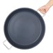 Poêle à paëlla en aluminium antiadhésive Vogue Teflon Platinum Plus 45cm