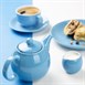 Théières Olympia Café bleues 450ml (lot de 2)