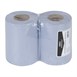 Bobines bleues à alimentation centrale Nisbets Essentials 2 plis 320 feuilles (lot de 2)