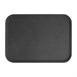 Plateau rectangulaire antidérapant en fibre de verre Olympia Kristallon noir 405x560mm