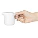 Pichets à lait/crème Olympia Whiteware 130ml (lot de 12)