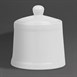 Sucriers avec couvercle Pier Olympia Whiteware 250ml (lot de 6)