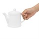 Théières Pier Olympia Whiteware 500ml (lot de 2)