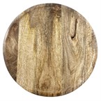 Présentoir à gâteau tournant en bois de manguier Olympia 330x40mm