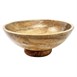 Bol à pied en bois de manguier Olympia 280 mm