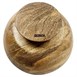 Bol à pied en bois de manguier Olympia 280 mm