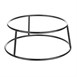Rehausseur rond en métal antidérapant Olympia noir 230x260x100mm
