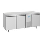 Table réfrigérée positive économe en énergie Polar Série U 3 portes 474L